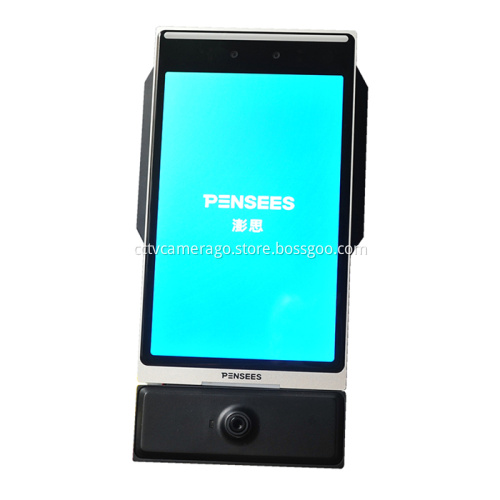 Facial Recognition Wrist Temperature Scanner Wifi Turnstile Gate